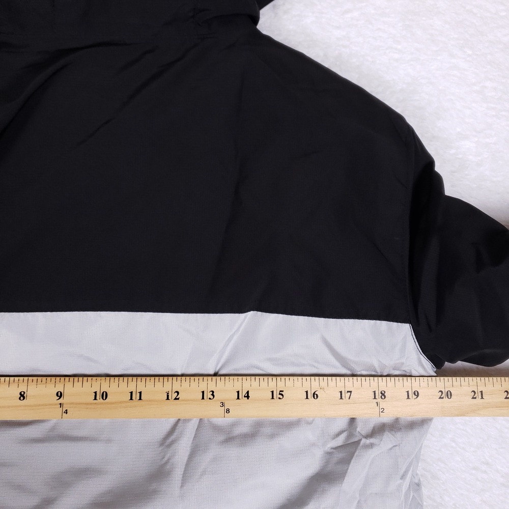 Eddie Bauer 3-in-1 Windbreaker Jacket Youth L 14/16 Removable Fleece Liner Gray - Picture 10 of 11